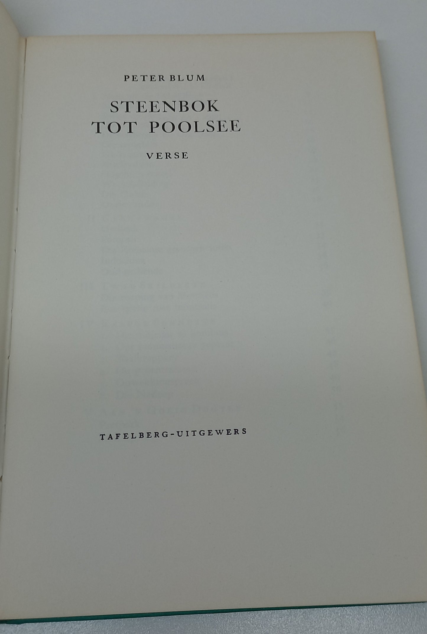 Steenbok Tot Poolsee