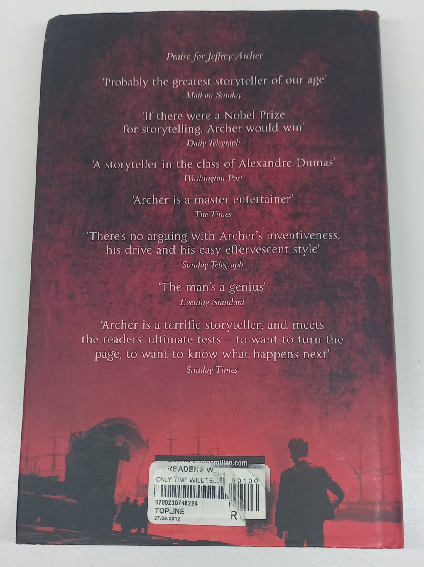 Only Time Will Tell by Jeffrey Archer (The Clifton Chronicles #1)