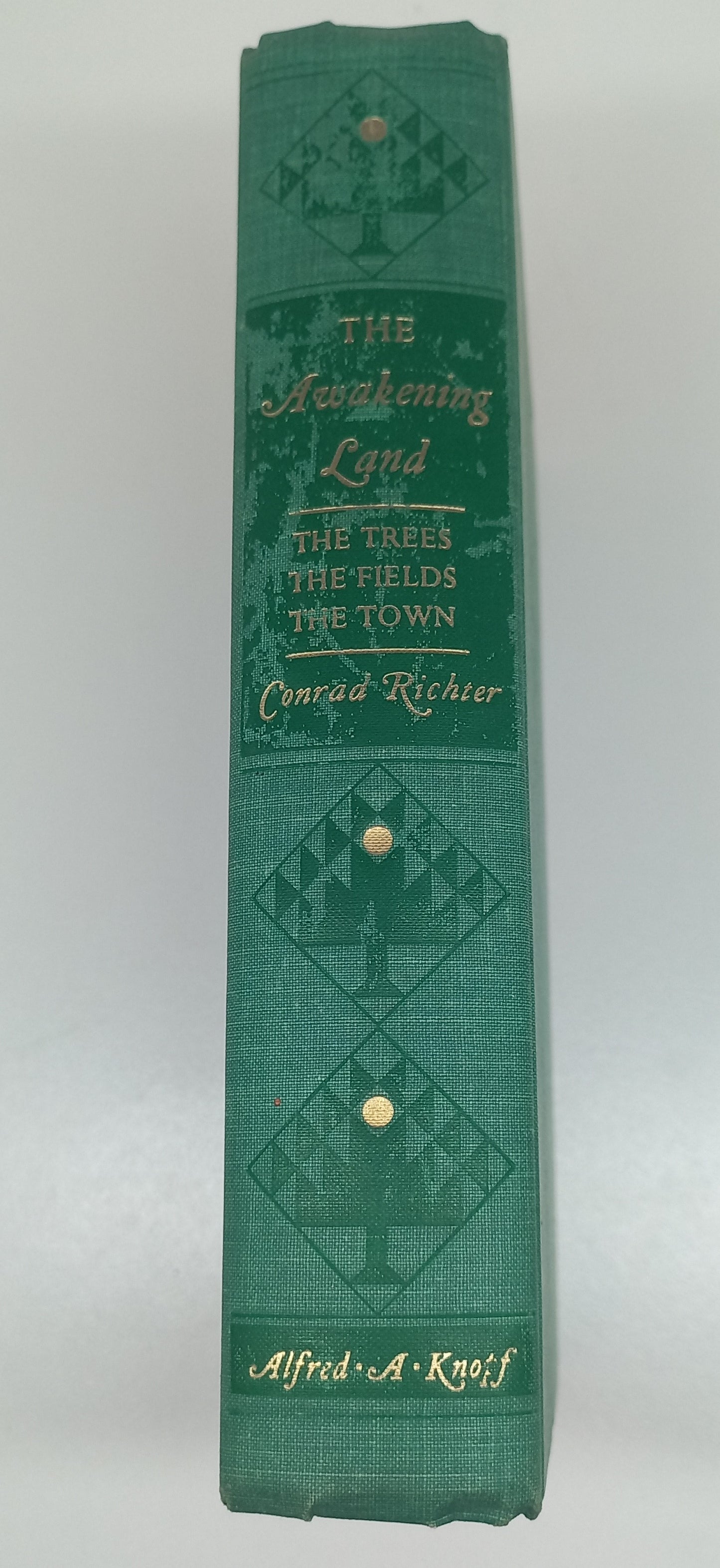 The Awakening Land by Conrad Richter - 3 in 1 Book - (The Trees, The Fields & The Town)