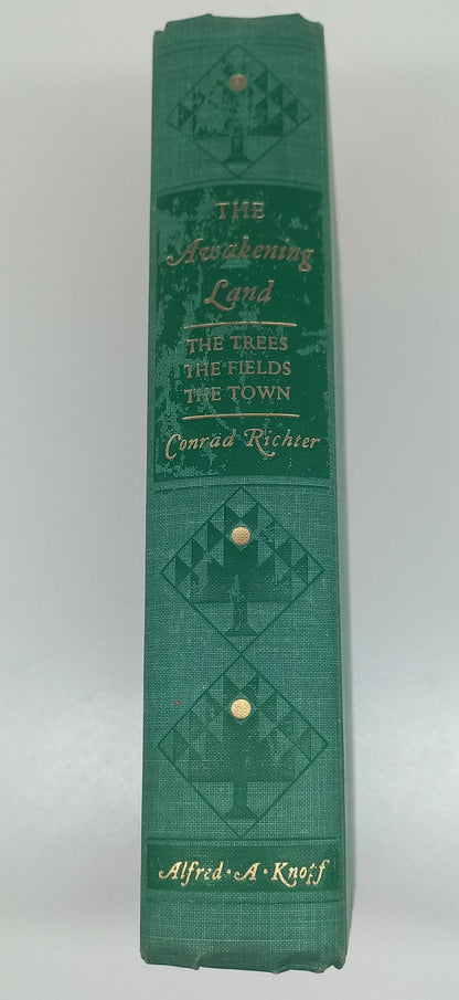 The Awakening Land by Conrad Richter - 3 in 1 Book - (The Trees, The Fields & The Town)
