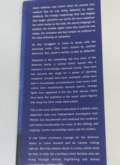 Abducted: The True Story of Alien Abduction in Rural England by Ann Andrews & Jean Ritchie