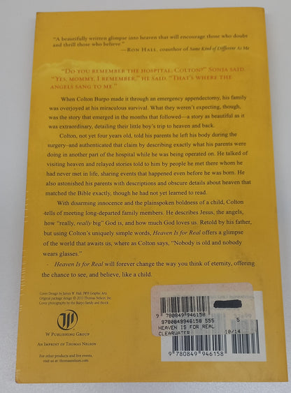 Heaven is For Real by Todd Burpo & Lynn Vincent