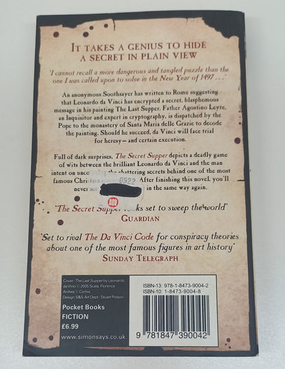 The Secret Supper by Javier Sierra