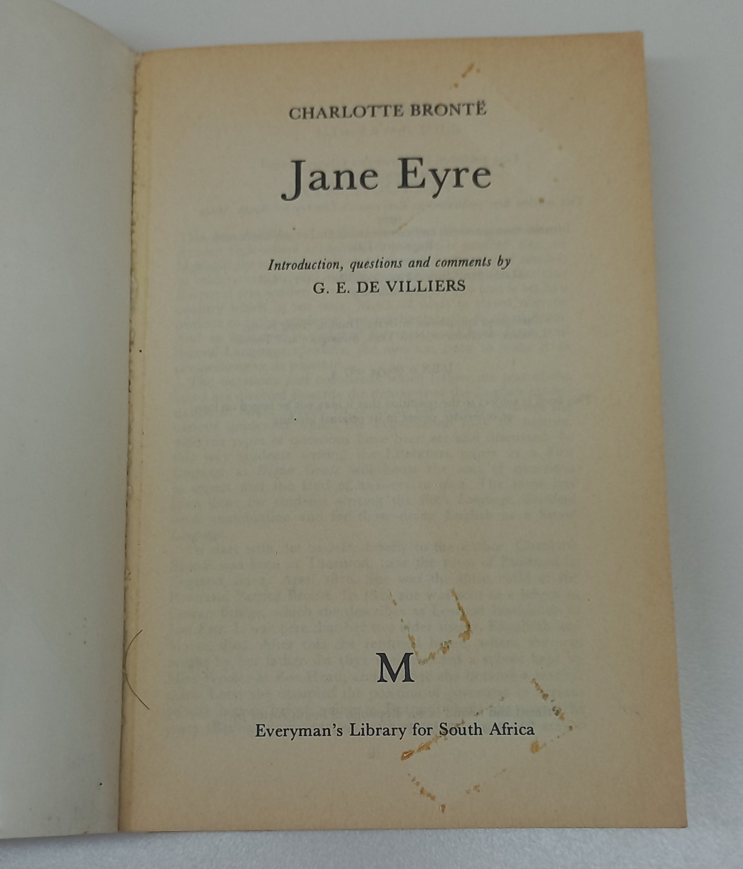 Jane Eyre by Charlotte Bronte