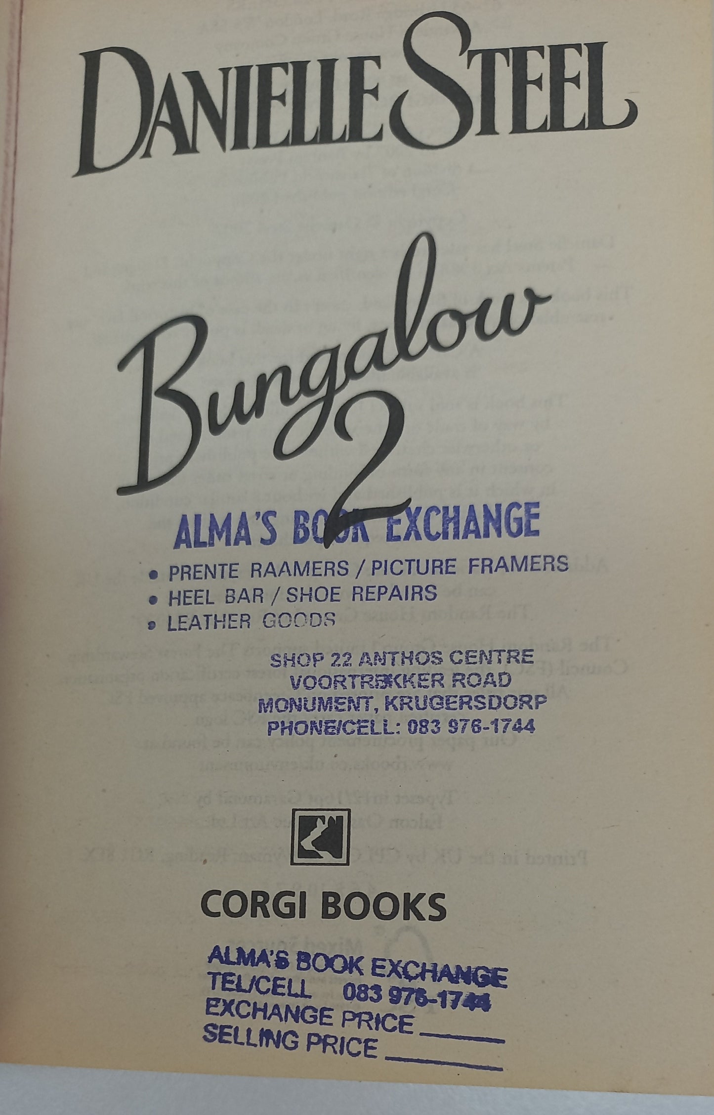 Bungalow 2 by Danielle Steel