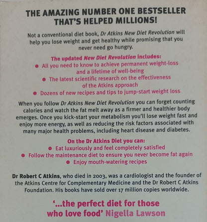 Dr Atkins New Diet Revolution by Dr Robert C. Atkins
