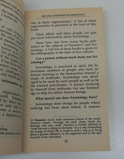 Scientology: The Fundamentals of Thought by L. Ron Hubbard