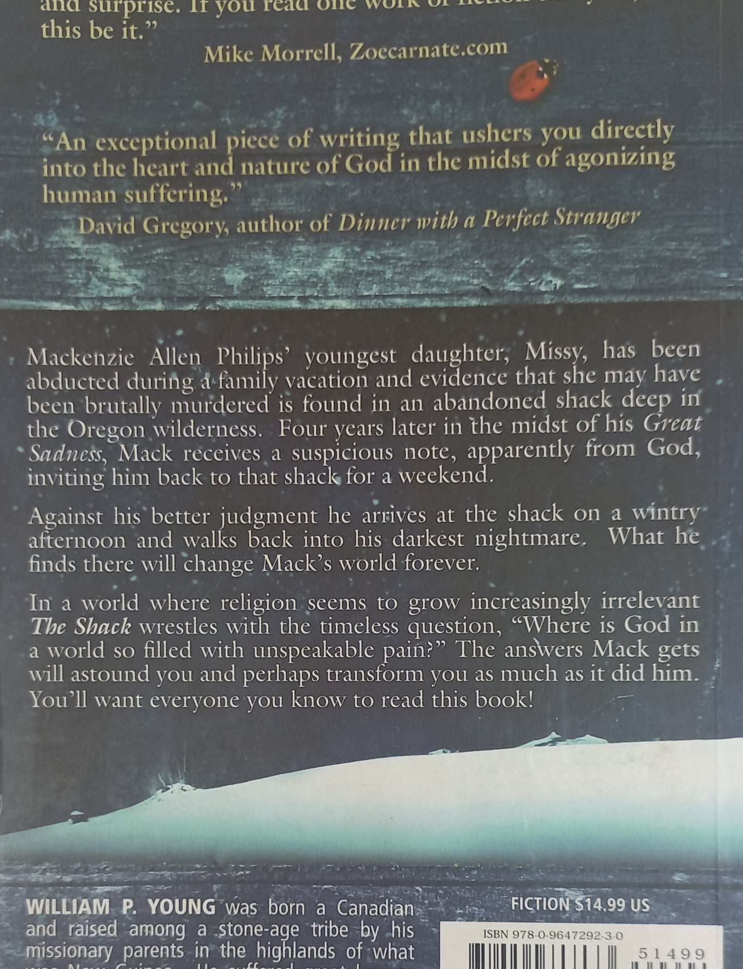 The Shack: Where Tragedy Confronts Eternity by William P. Young