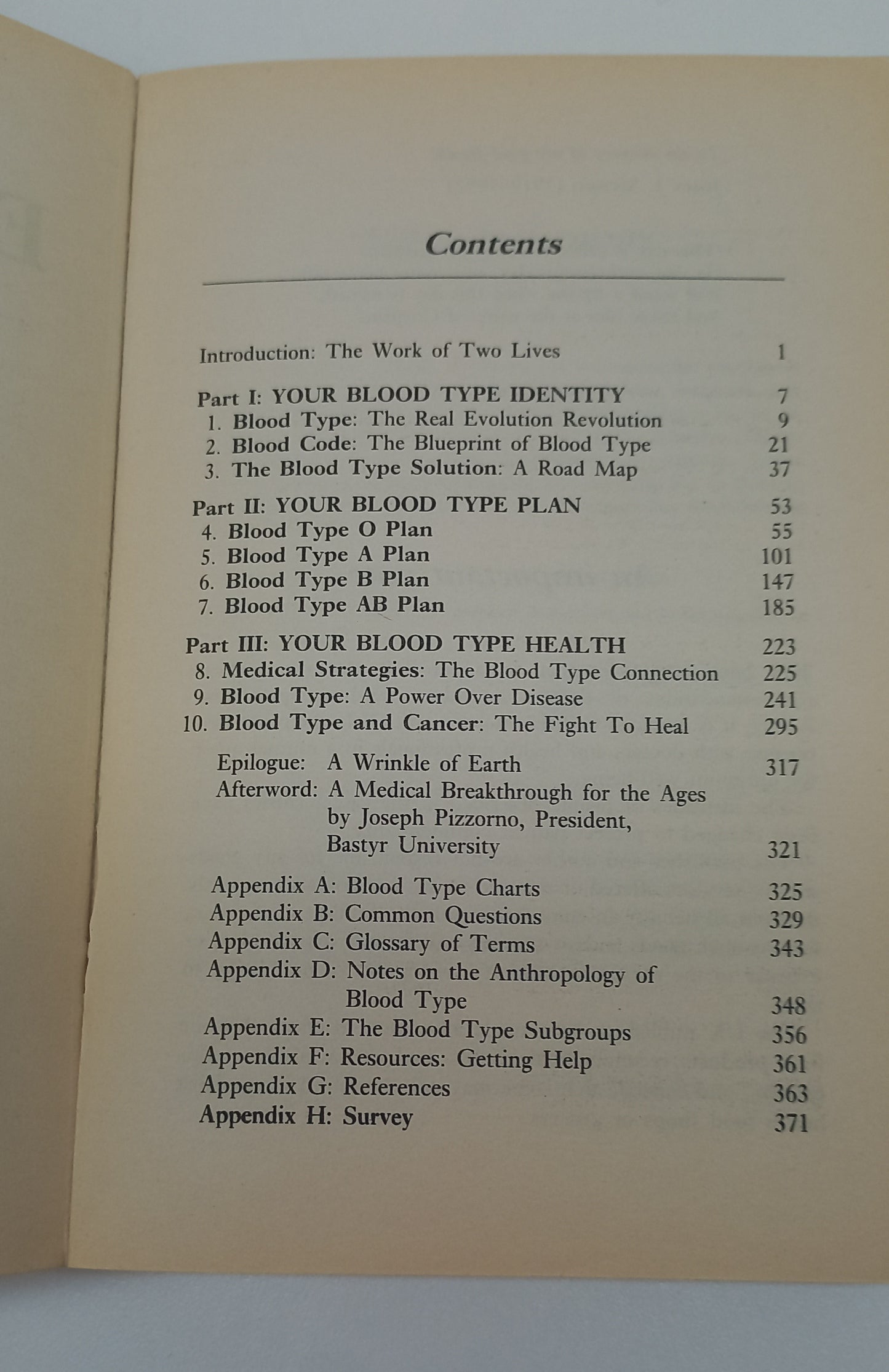 Eat Right for Your Type