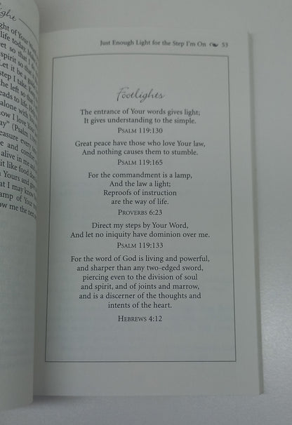Just Enough Light for the Step I'm On: Trusting God in the Tough Times by Stormie Omartian