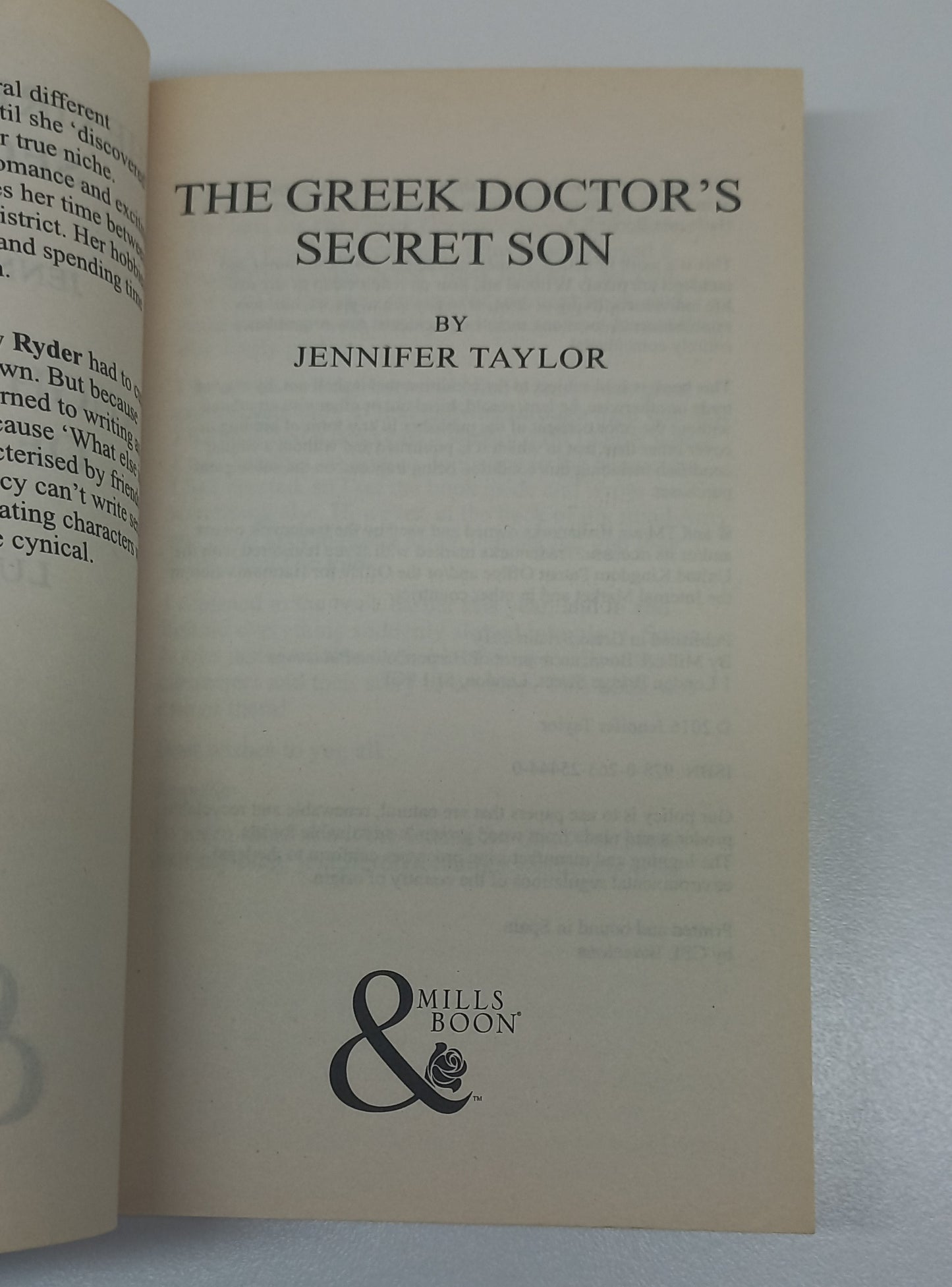 The Greek Doctor's Secret Son 2 in 1