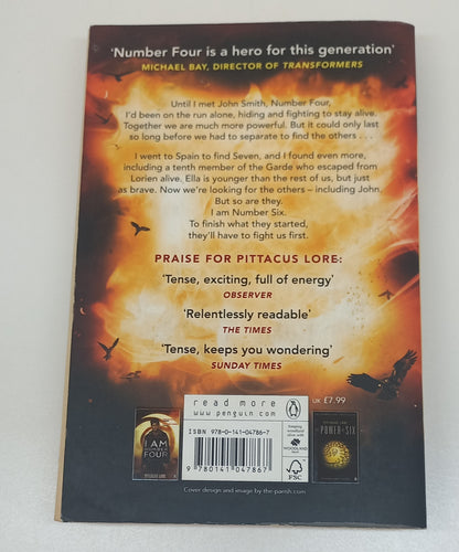 The Rise of Nine by Pittacus Lore (Lorien Legacies #3)