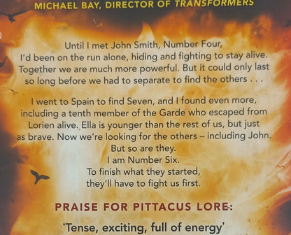 The Rise of Nine by Pittacus Lore (Lorien Legacies #3)