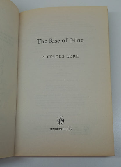 The Rise of Nine by Pittacus Lore (Lorien Legacies #3)