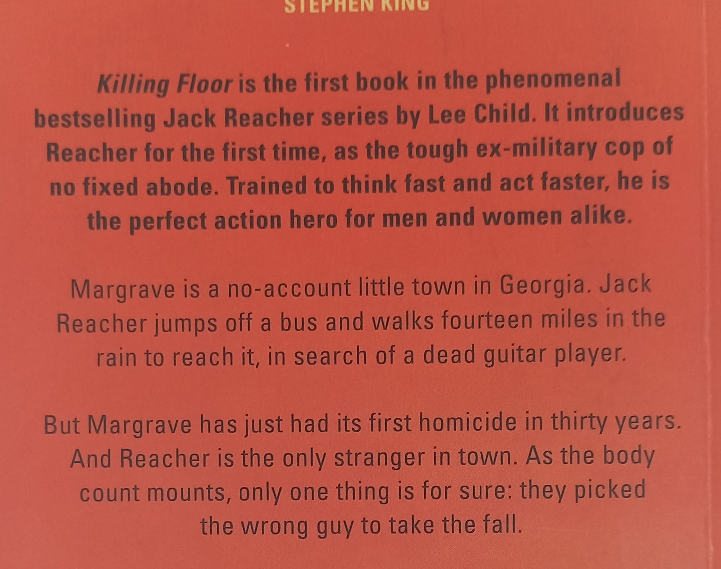 Killing Floor by Lee Child (Jack Reacher #1)