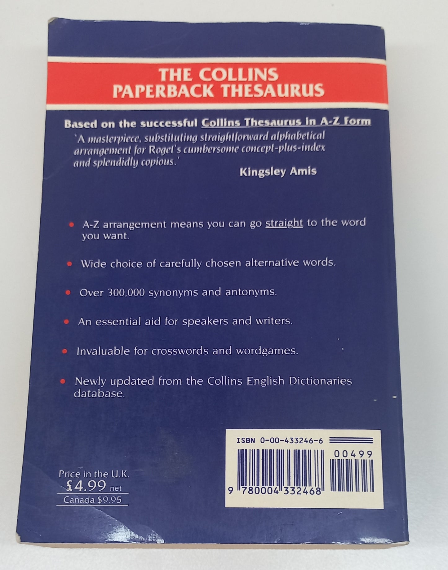 Paperback Thesaurus