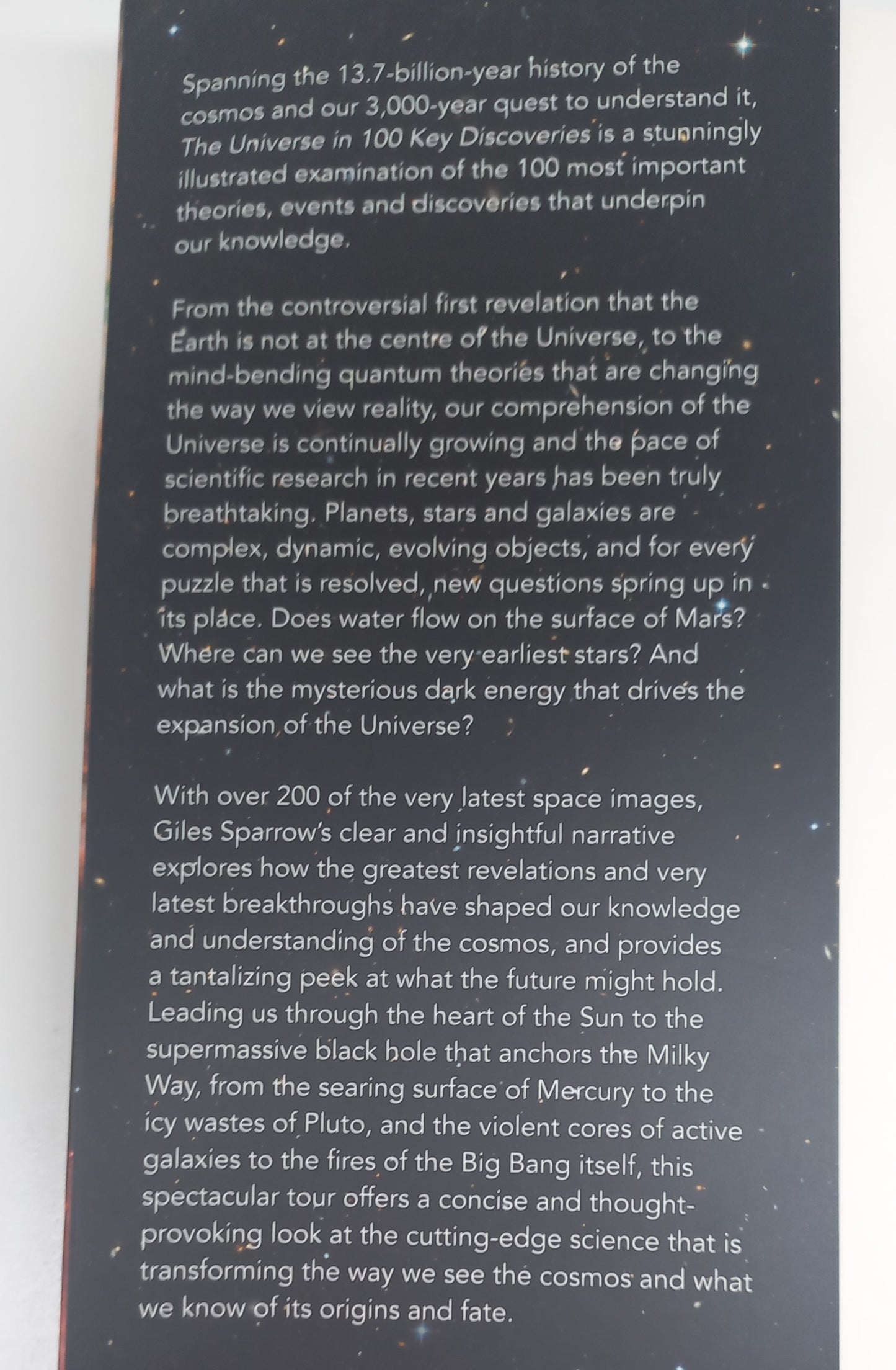 The Universe in 100 Key Discoveries by Giles  Sparrow