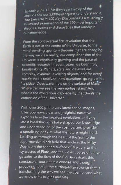 The Universe in 100 Key Discoveries by Giles  Sparrow
