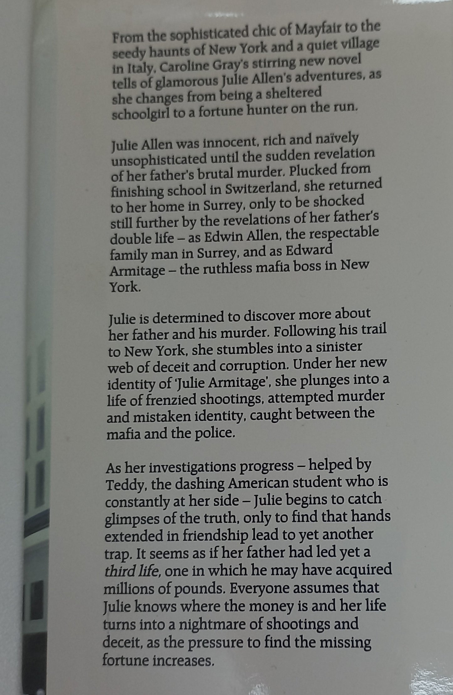 The Third Life by Caroline Gray