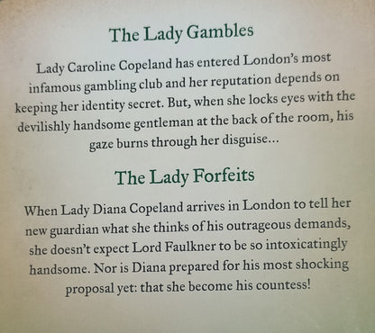 A Regency Lady's Scandal: The Lady Gambles (Copeland Sisters #1) & The Lady Forfeits (Copeland Sisters #2) by Carole Mortimer (2 in 1)