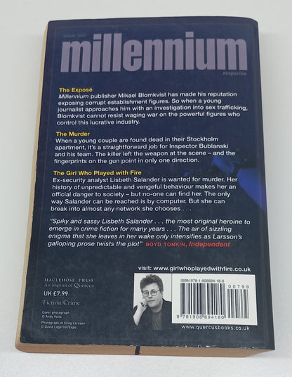 The Girl Who Played with Fire (Millenium #2) by Stieg Larsson