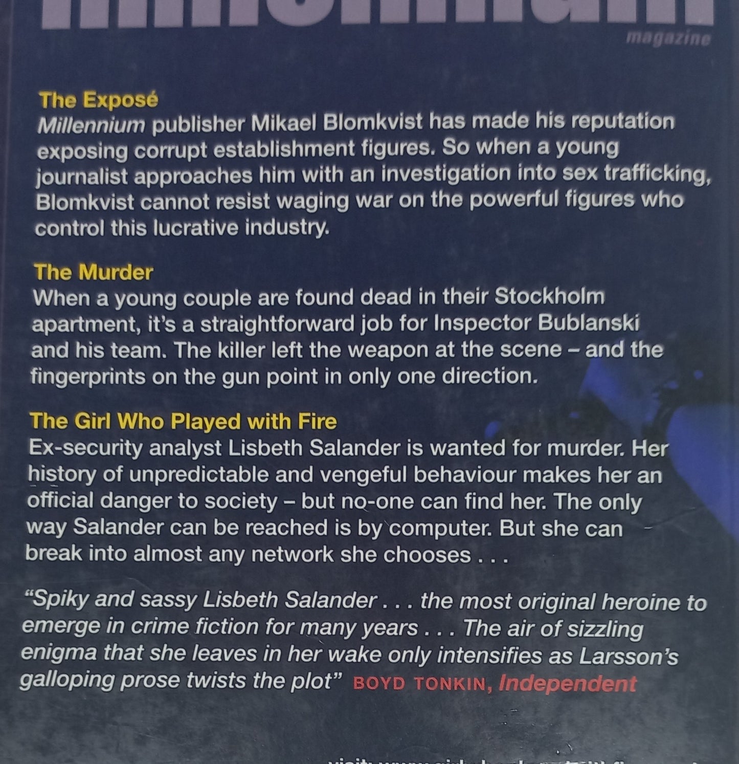 The Girl Who Played with Fire (Millenium #2) by Stieg Larsson