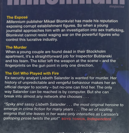 The Girl Who Played with Fire (Millenium #2) by Stieg Larsson