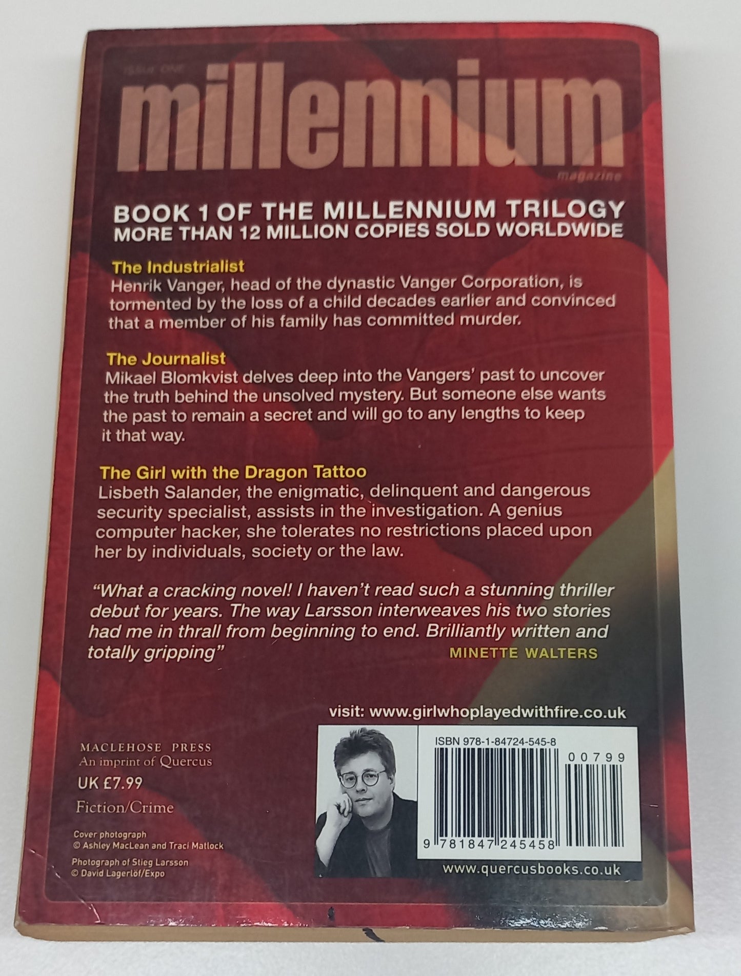 The Girl with the Dragon Tattoo (Millenium #1) by Stieg Larsson