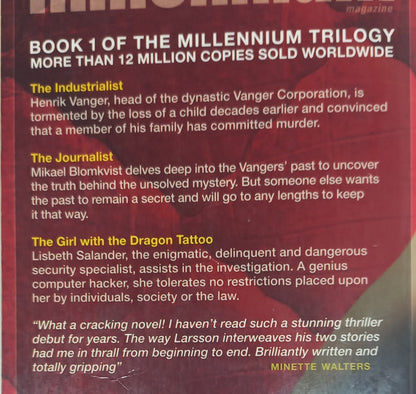 The Girl with the Dragon Tattoo (Millenium #1) by Stieg Larsson