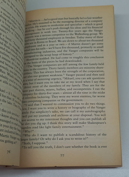 The Girl with the Dragon Tattoo (Millenium #1) by Stieg Larsson