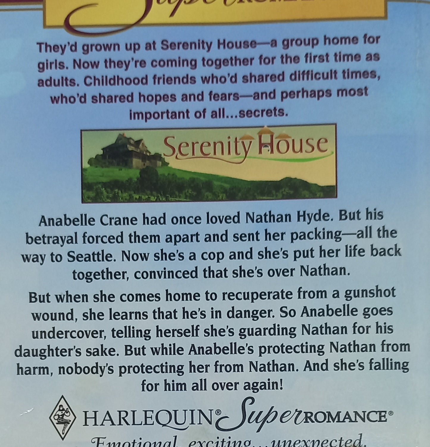 Against The Odds (Serenity House #3) by Kathryn Shay (Harlequin Super Romance)