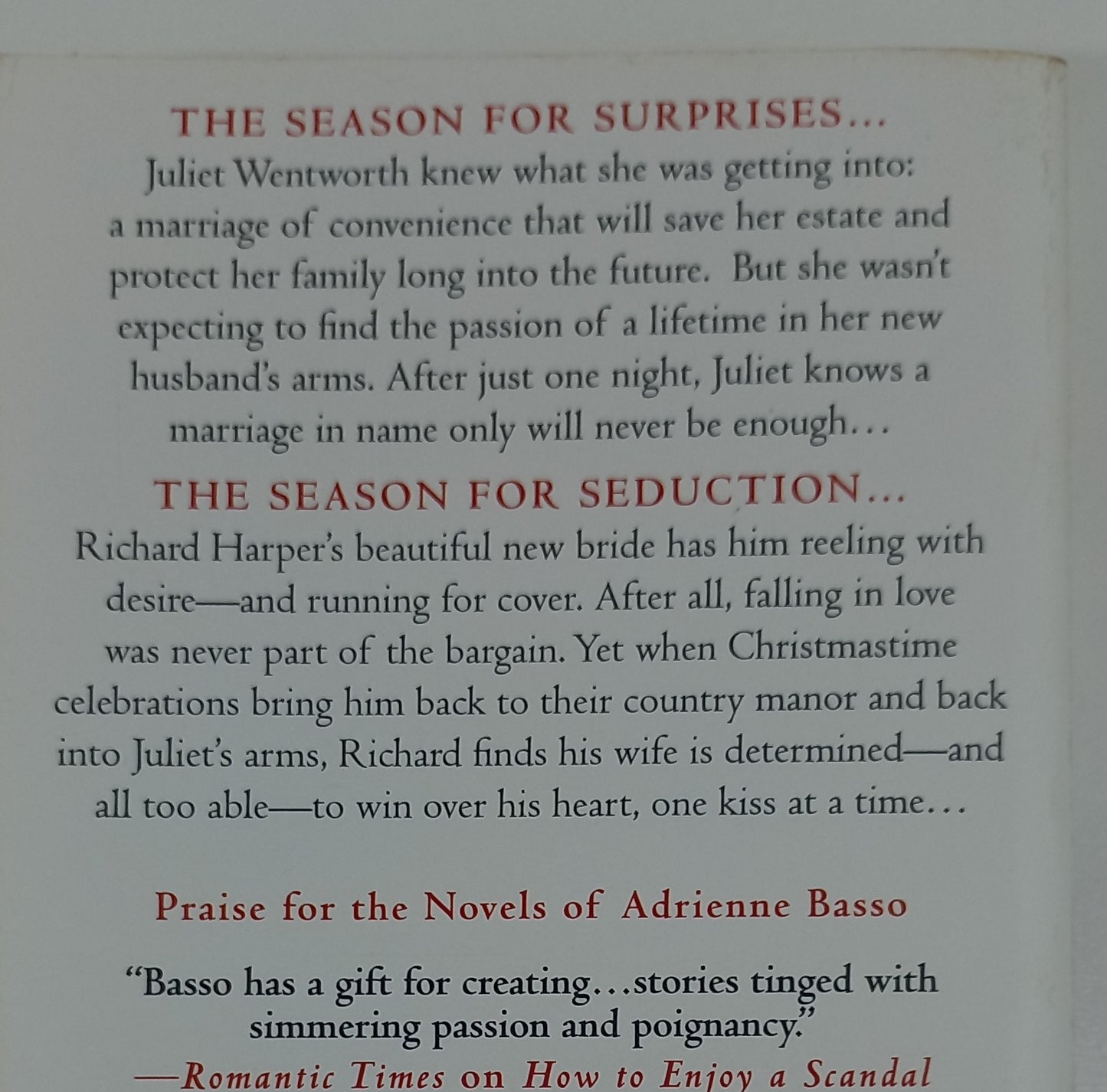 Tis The Season to Be Sinful by Adrienne Basso