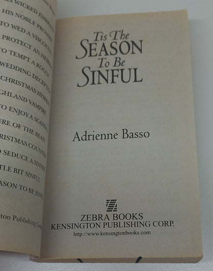 Tis The Season to Be Sinful by Adrienne Basso