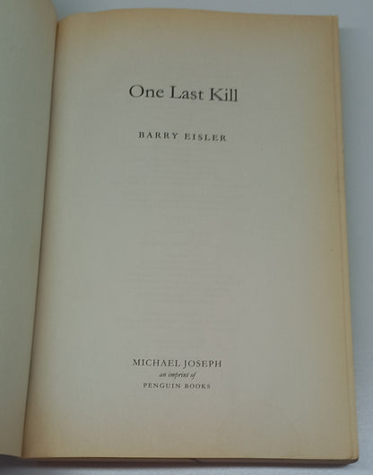 One Last Kill by Barry Eisler (John Rain #4)