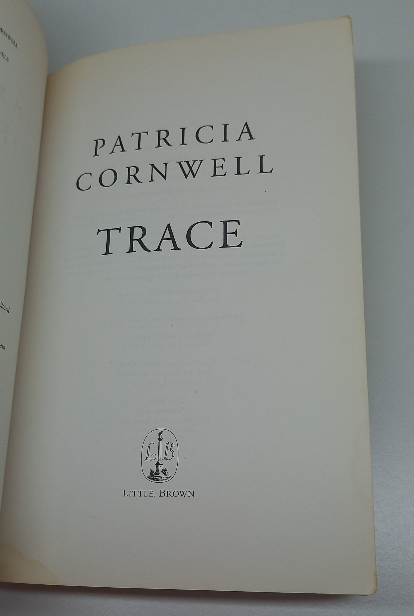 Trace by Patricia Cornwell (Kay Scarpetta #13)