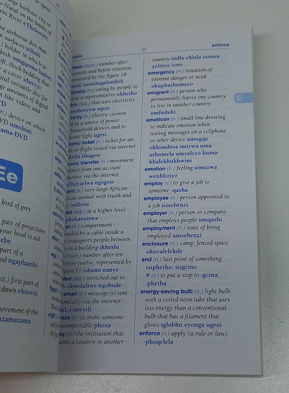 English - IsiZulu Pharos Bilingual Dictionary