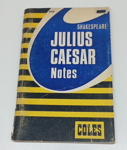 Julius Caesar Notes by Coles Notes (William Shakespeare)