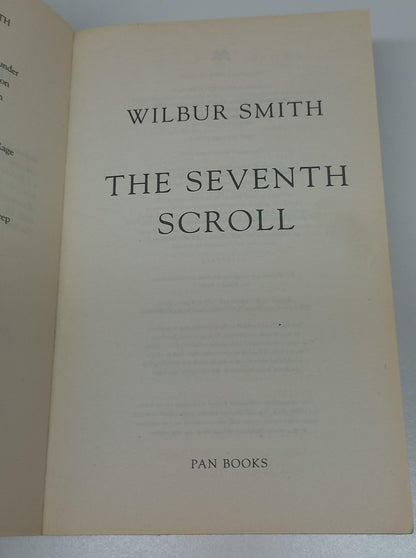 The Seventh Scroll by Wilbur Smith (Ancient Egypt #2)