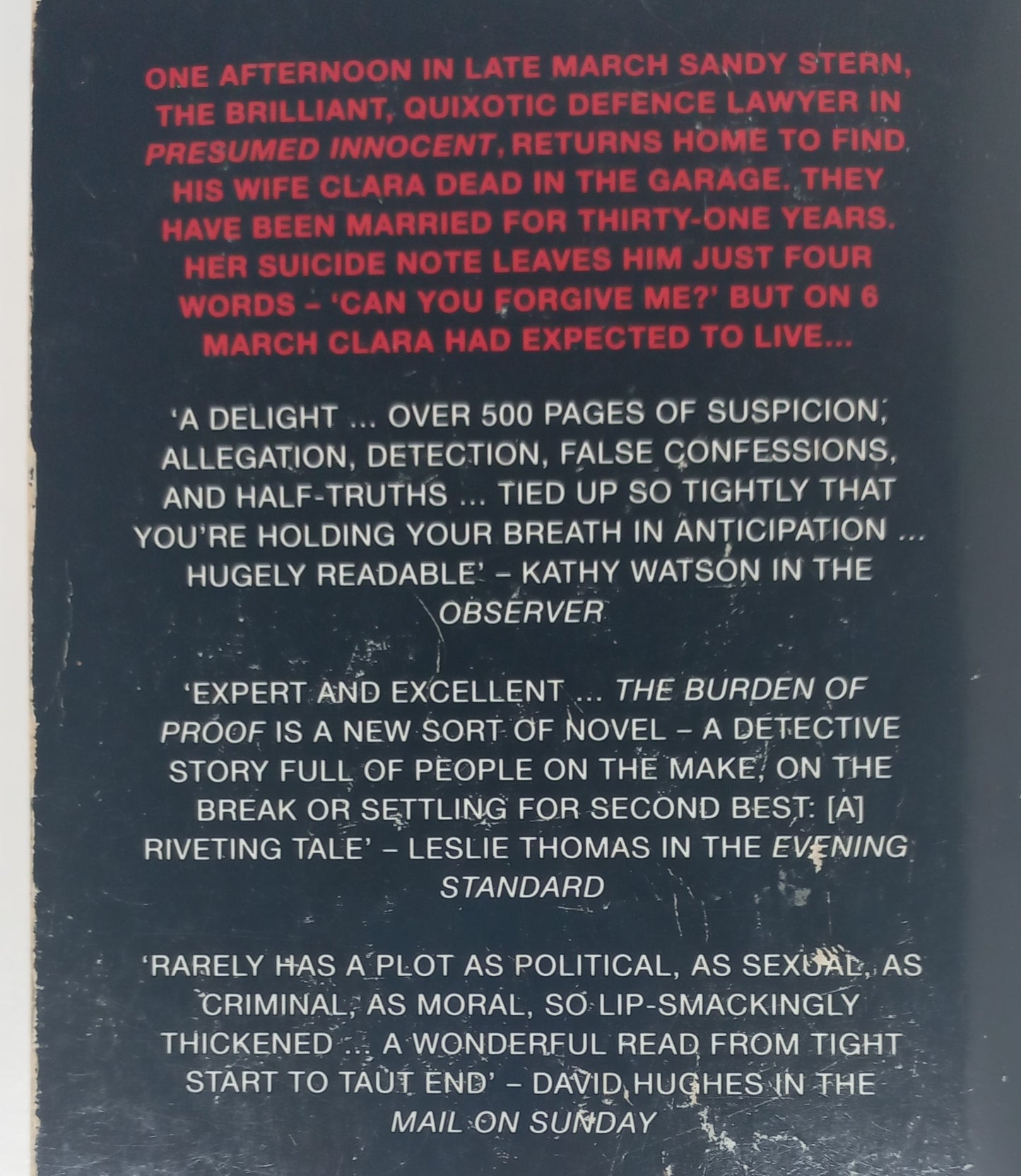 The Burden of Proof by Scott Turow (Kindle County Legal Thriller #2)