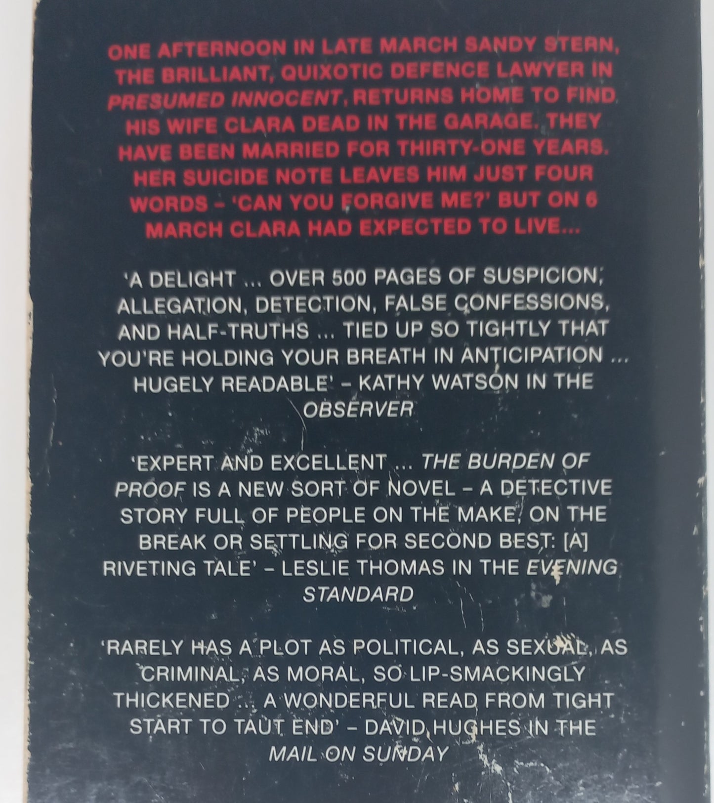 The Burden of Proof by Scott Turow (Kindle County Legal Thriller #2)