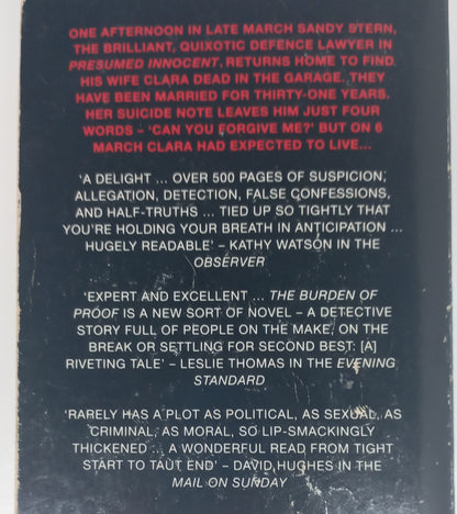 The Burden of Proof by Scott Turow (Kindle County Legal Thriller #2)