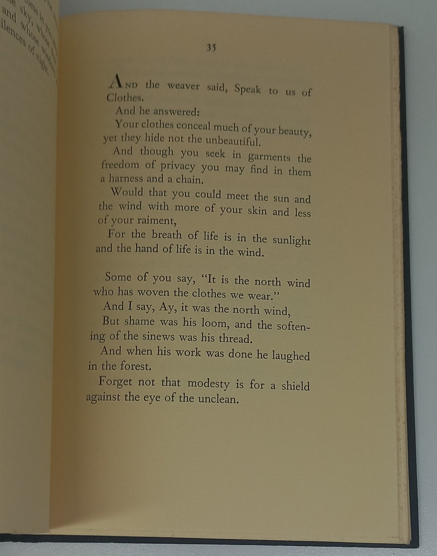 The Prophet by Kahlil Gibran