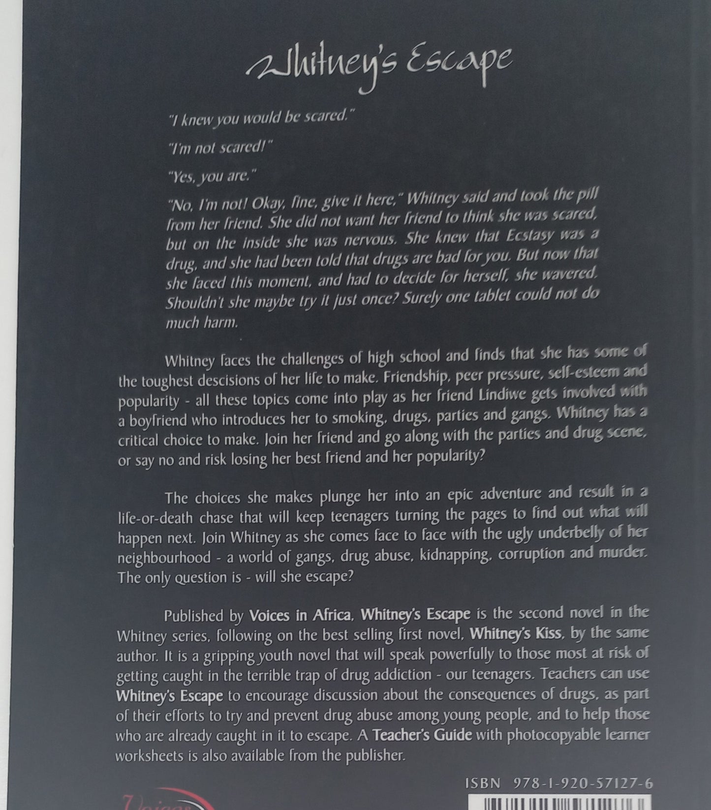 Whitney's Escape by Onne Vegter