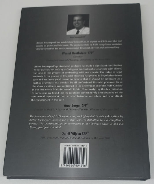 The Fundamentals of FAIS Compliance by Anton Swanepoel