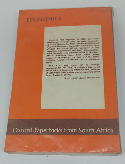 The South African Economy by D. Hobart Houghton Fourth Edition 1976