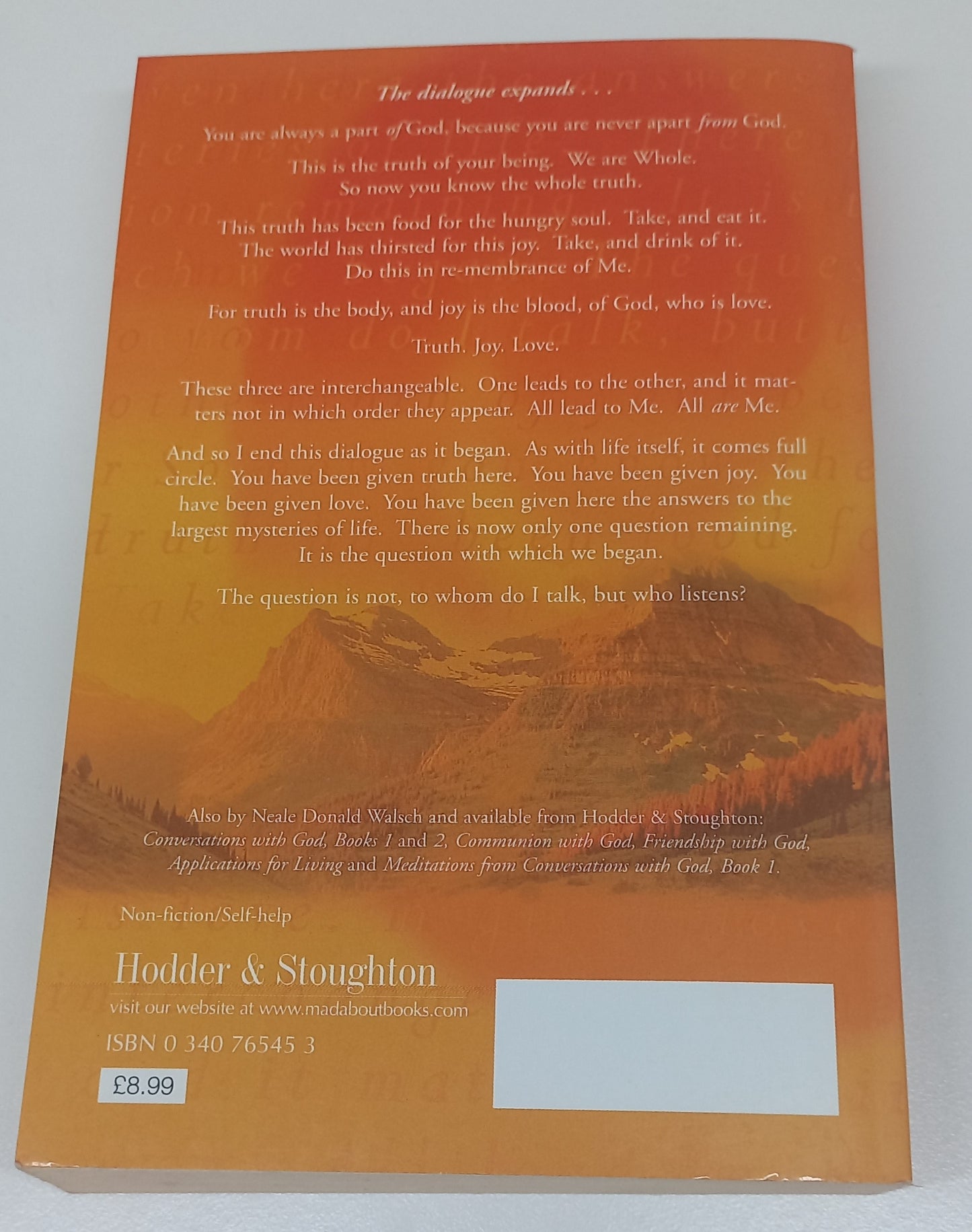 Conversations with God: An uncommon Dialogue Book Three by Neale Donald Walsch