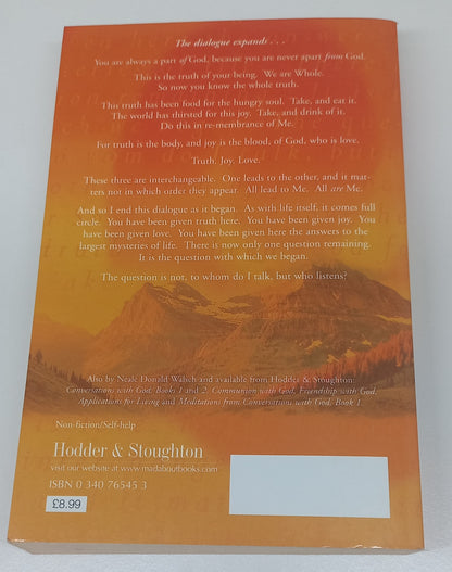 Conversations with God: An uncommon Dialogue Book Three by Neale Donald Walsch