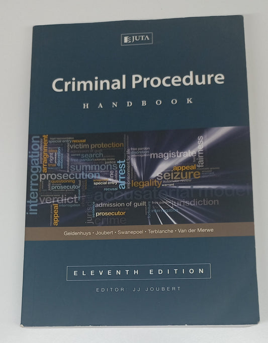 Criminal Procedure Handbook Eleventh Edition by J.J. Joubert 2014