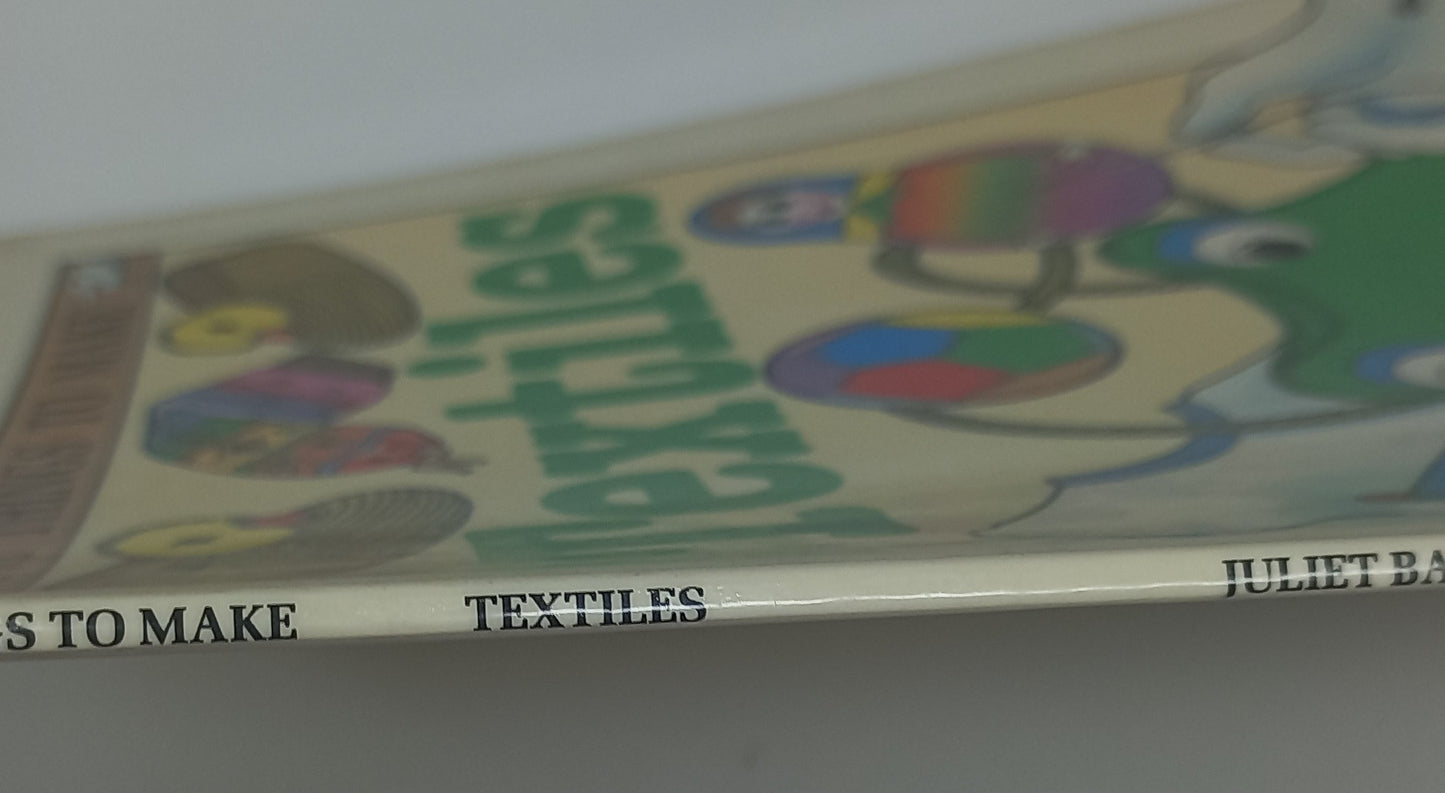 101 Things to Make: Textiles by Juliet Bawden (Former Library Book)