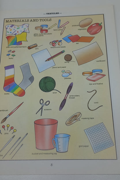 101 Things to Make: Textiles by Juliet Bawden (Former Library Book)
